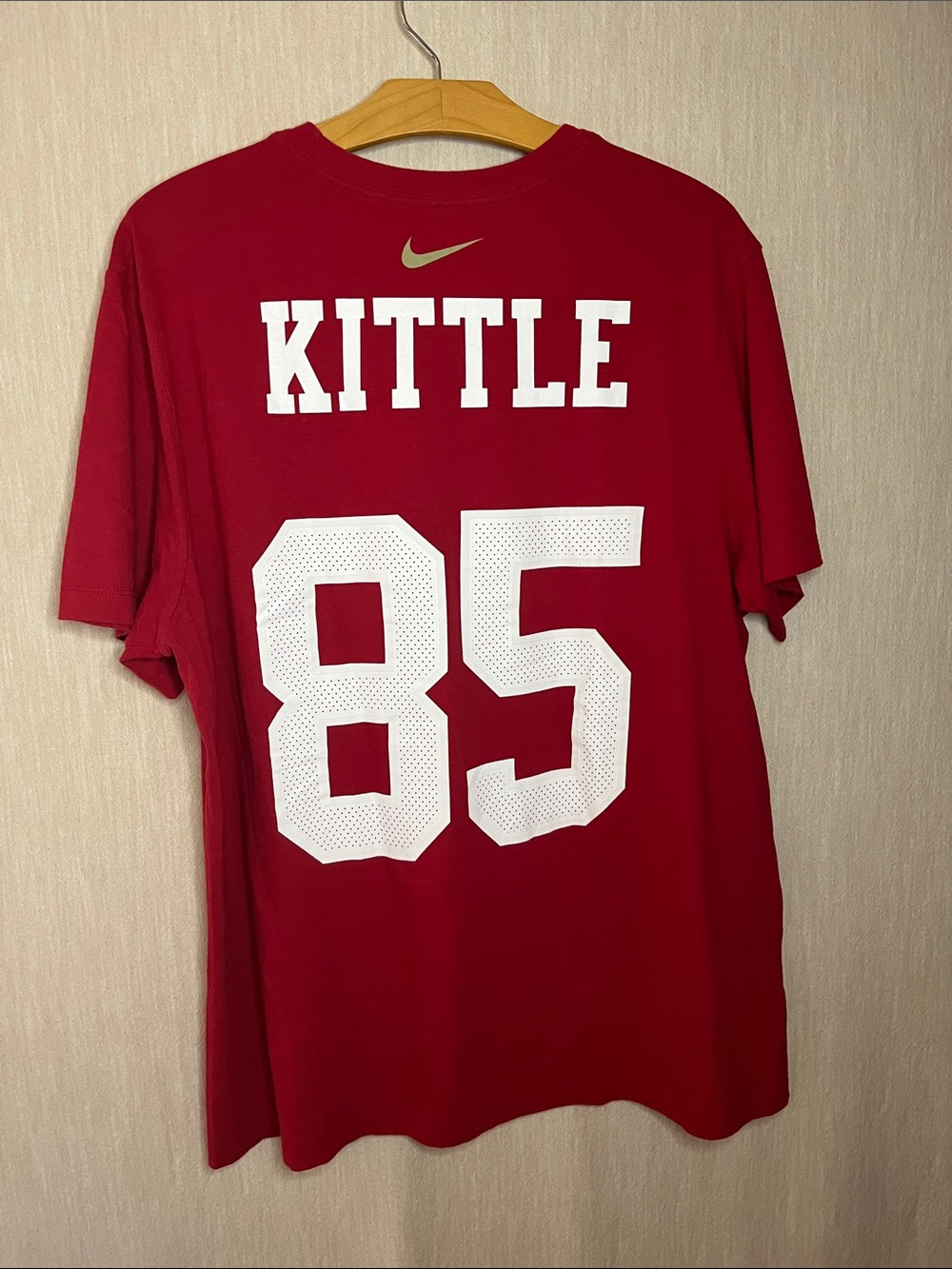 49ers George Kittle Nike T-shirt